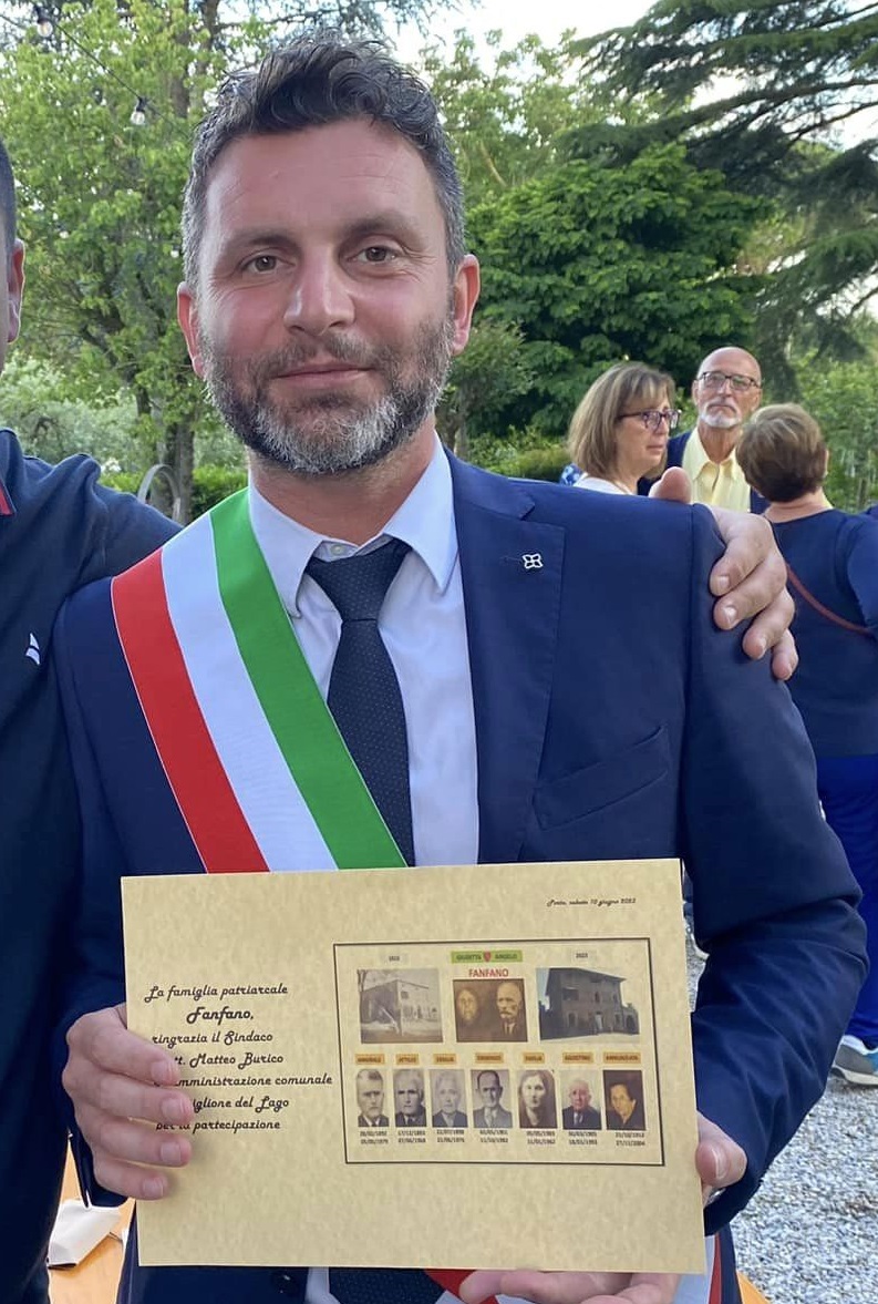 Il sindaco Burico