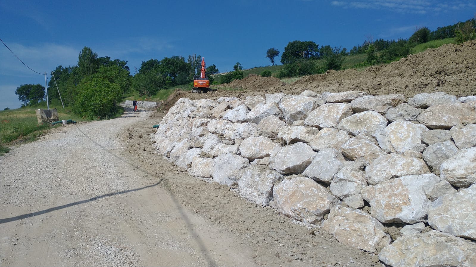 immagine strada comunale San Benedetto Montone, lavori