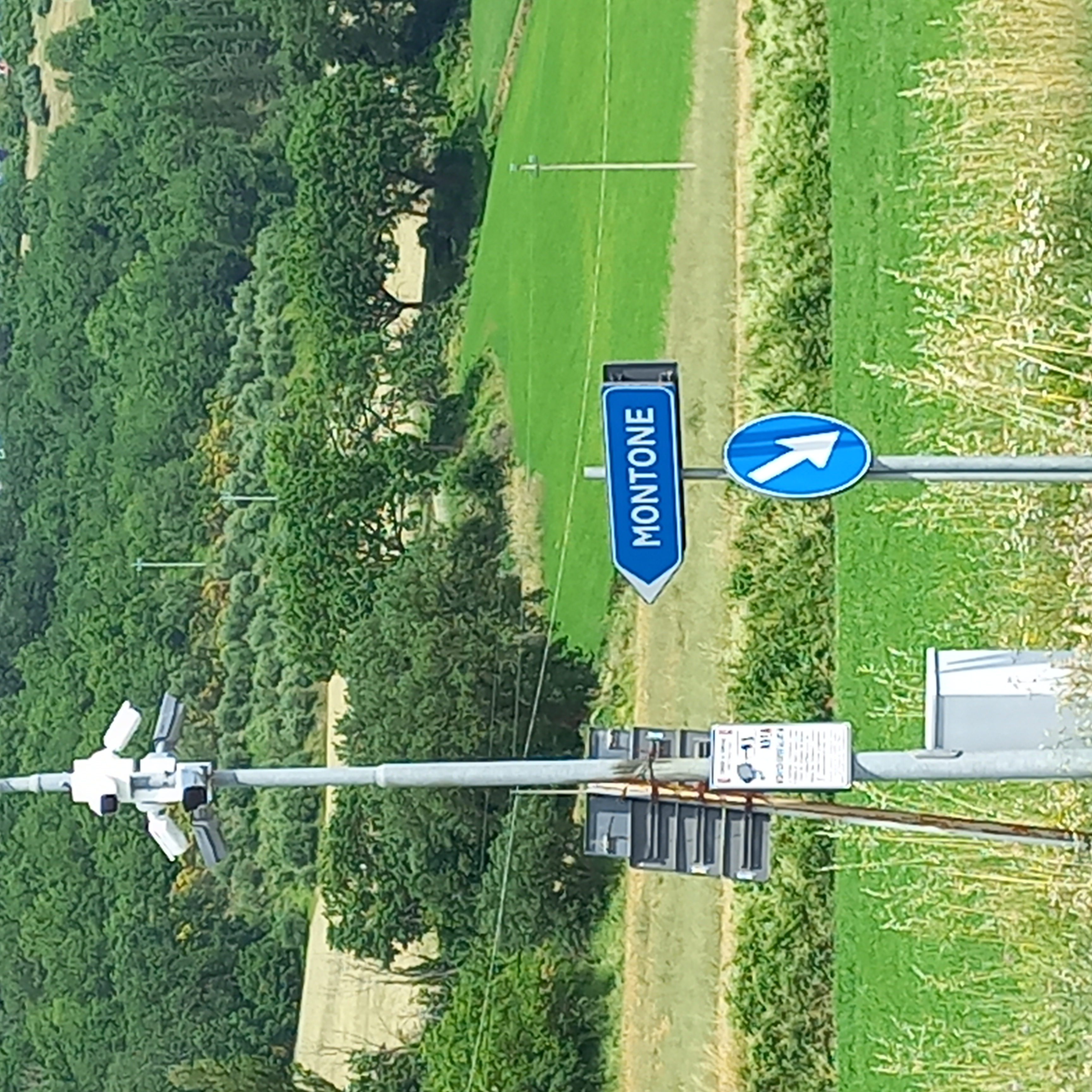 immagine nuove telecamere a Santa Maria di Sette e Corlo
