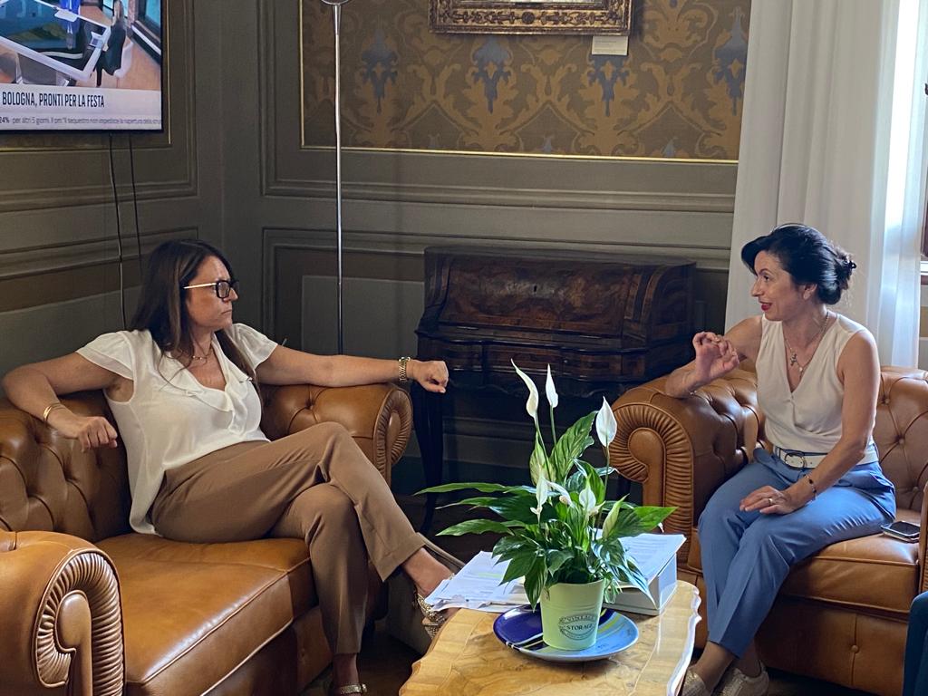 Incontro tra la presidente Proietti e la presidente della Provincia di Terni Pernazza
