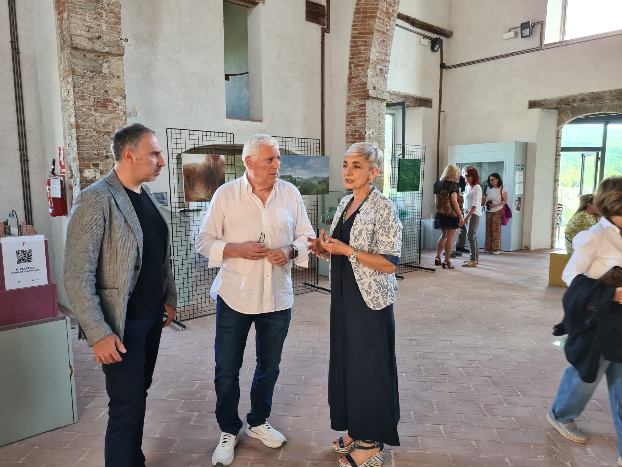 I curatori della mostra 