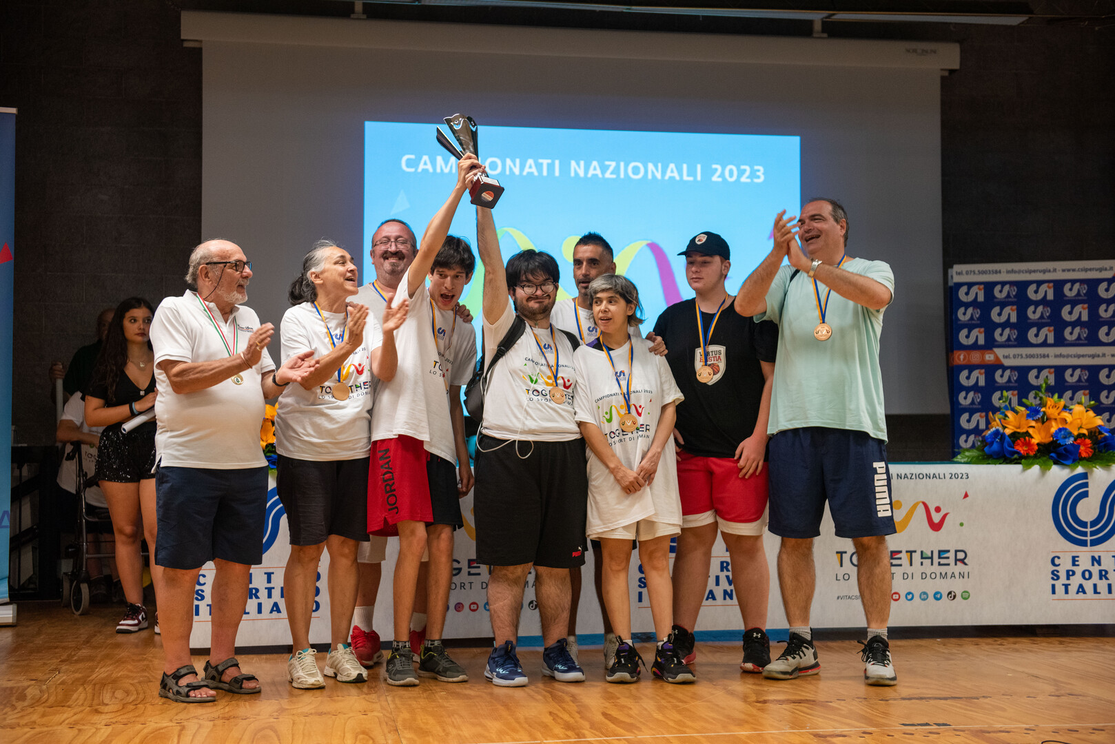 La cerimonia finale CSI al Capitini