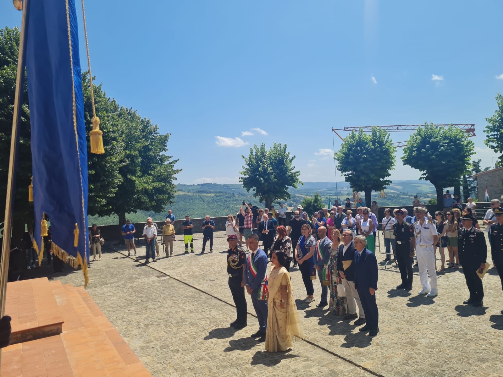 Montone – Inaugurato nel centro storico il “Memoriale di guerra nell’Alta Valle del Tevere”