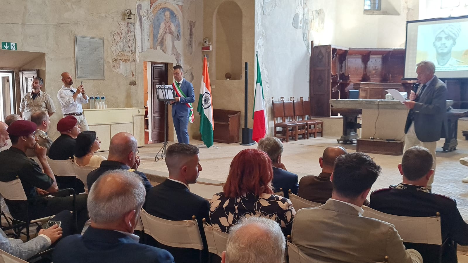 Inaugurato nel centro storico il “Memoriale di guerra nell’Alta Valle del Tevere”