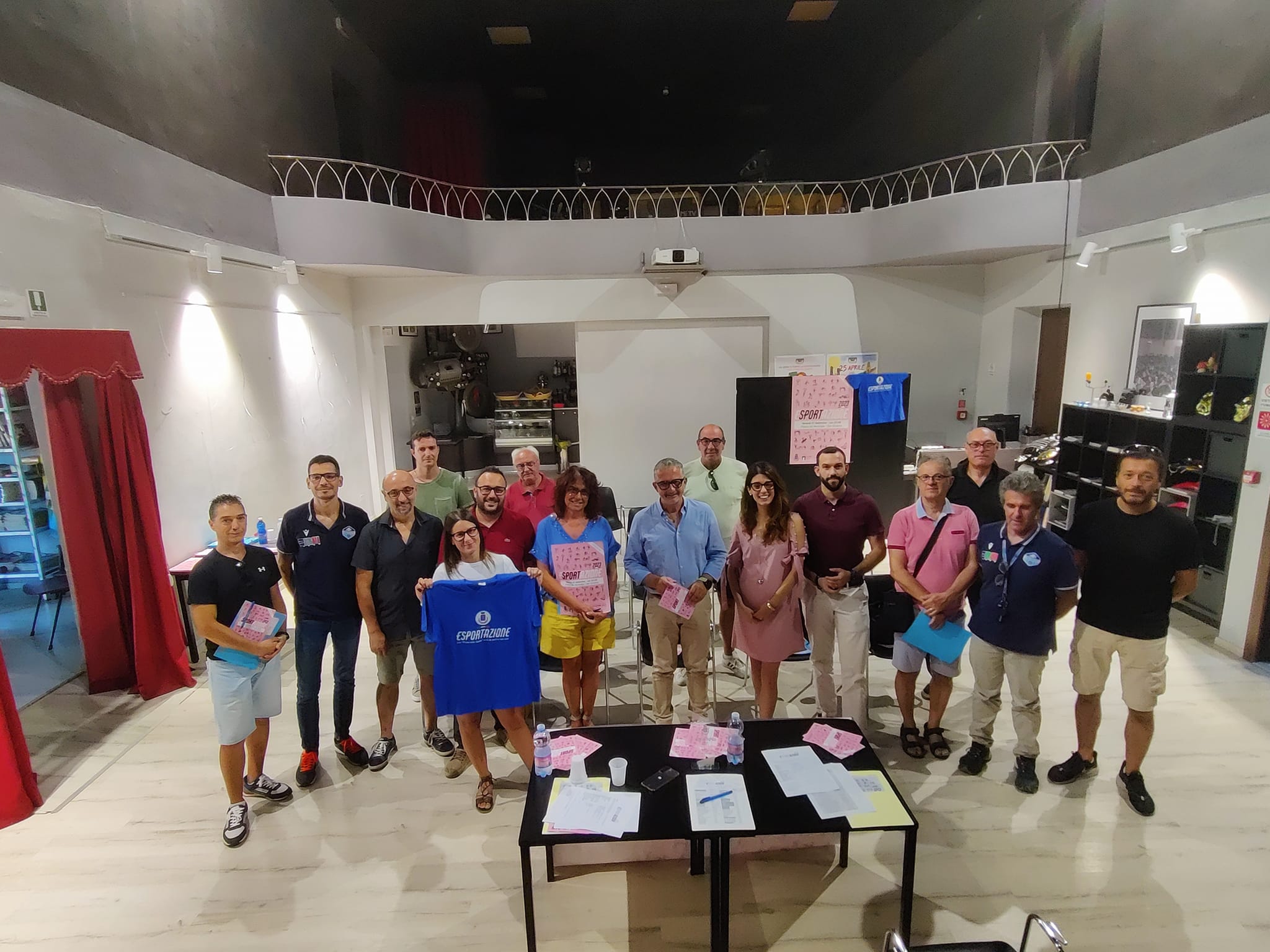 “Esportazione 2023”, immagine della conferenza stampa di presentazione 