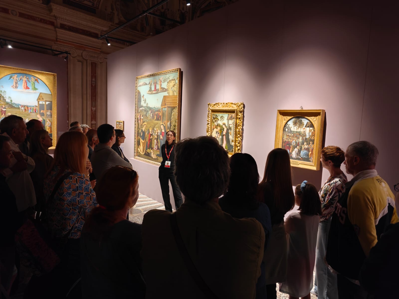Il pubblico della mostra
