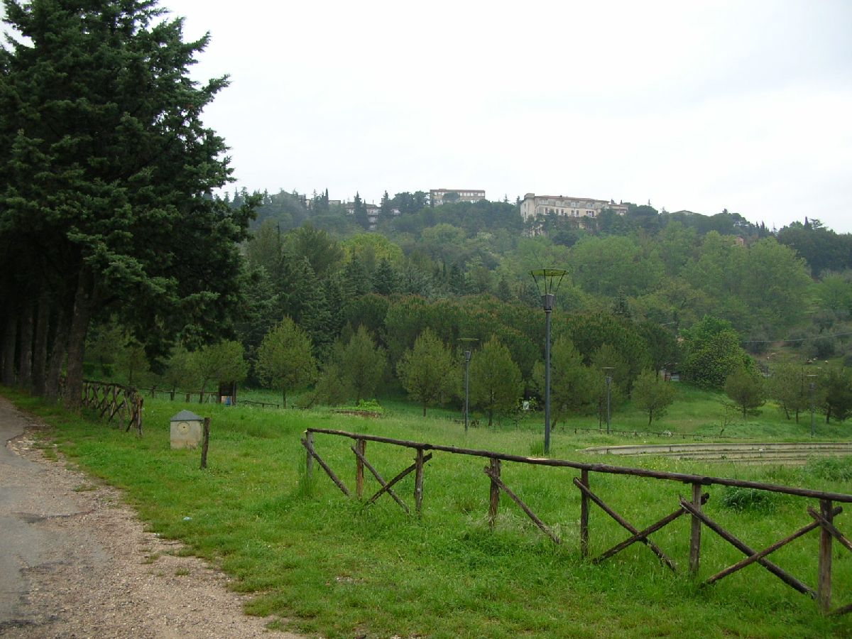 Zona anfiteatro e orti