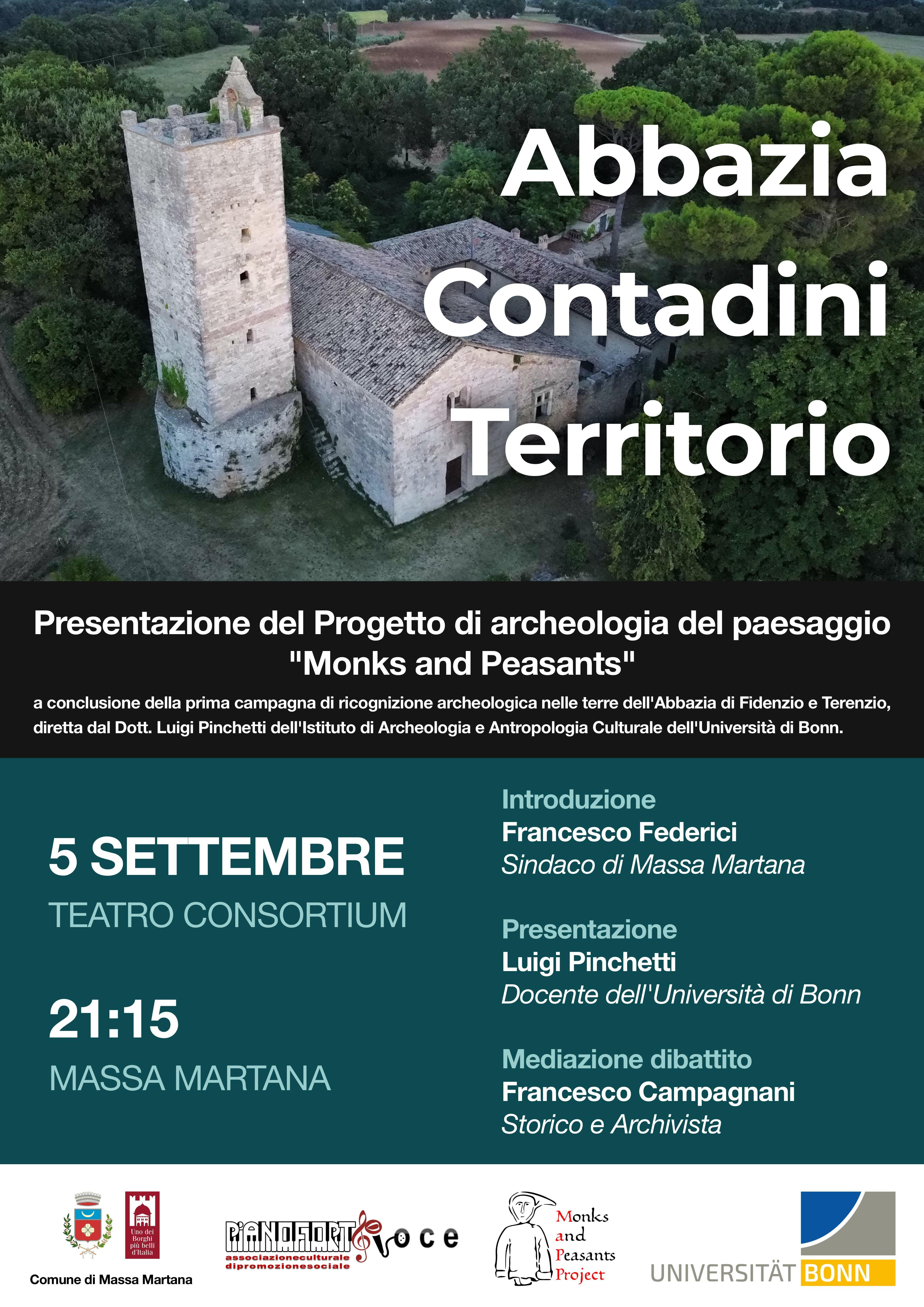 Massa Martana – Presentazione del progetto “Monks and Peasants”, Università di Bonn
