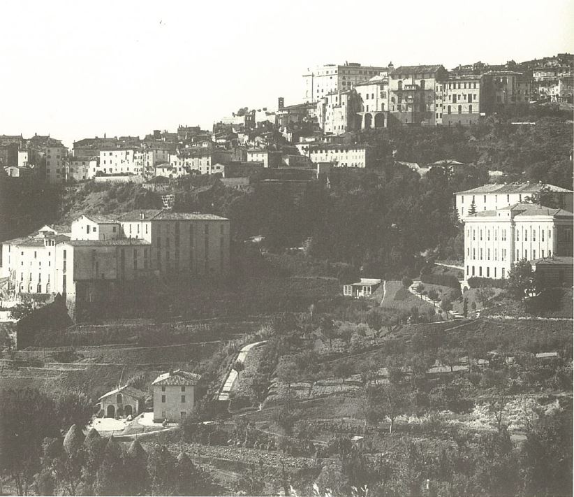 Reparti maschili Casa Centrale, Padiglione Adriani, Casa Succursale, Casa colonica, 1920 ca.