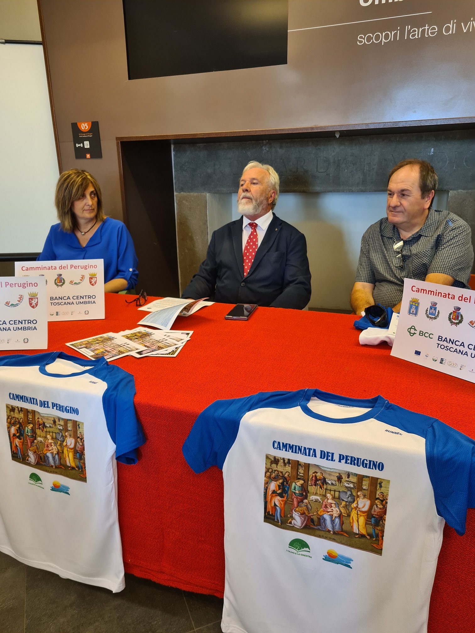 La presentazione nella Rocca di Città della Pieve