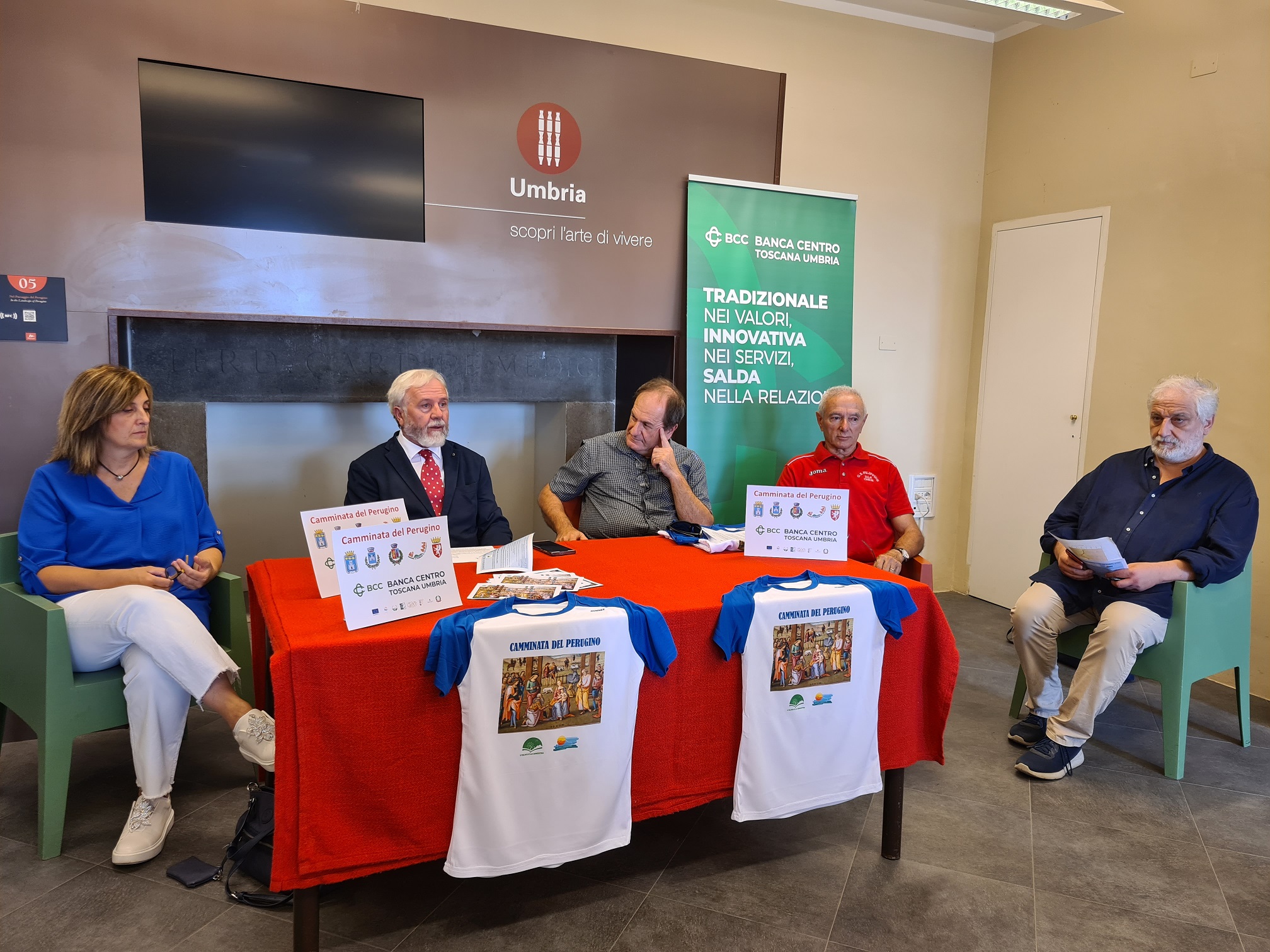 Un momento della conferenza stampa