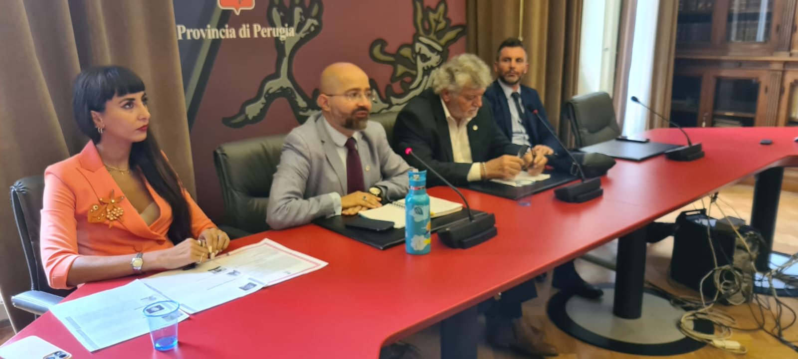 La presentazione in Provincia