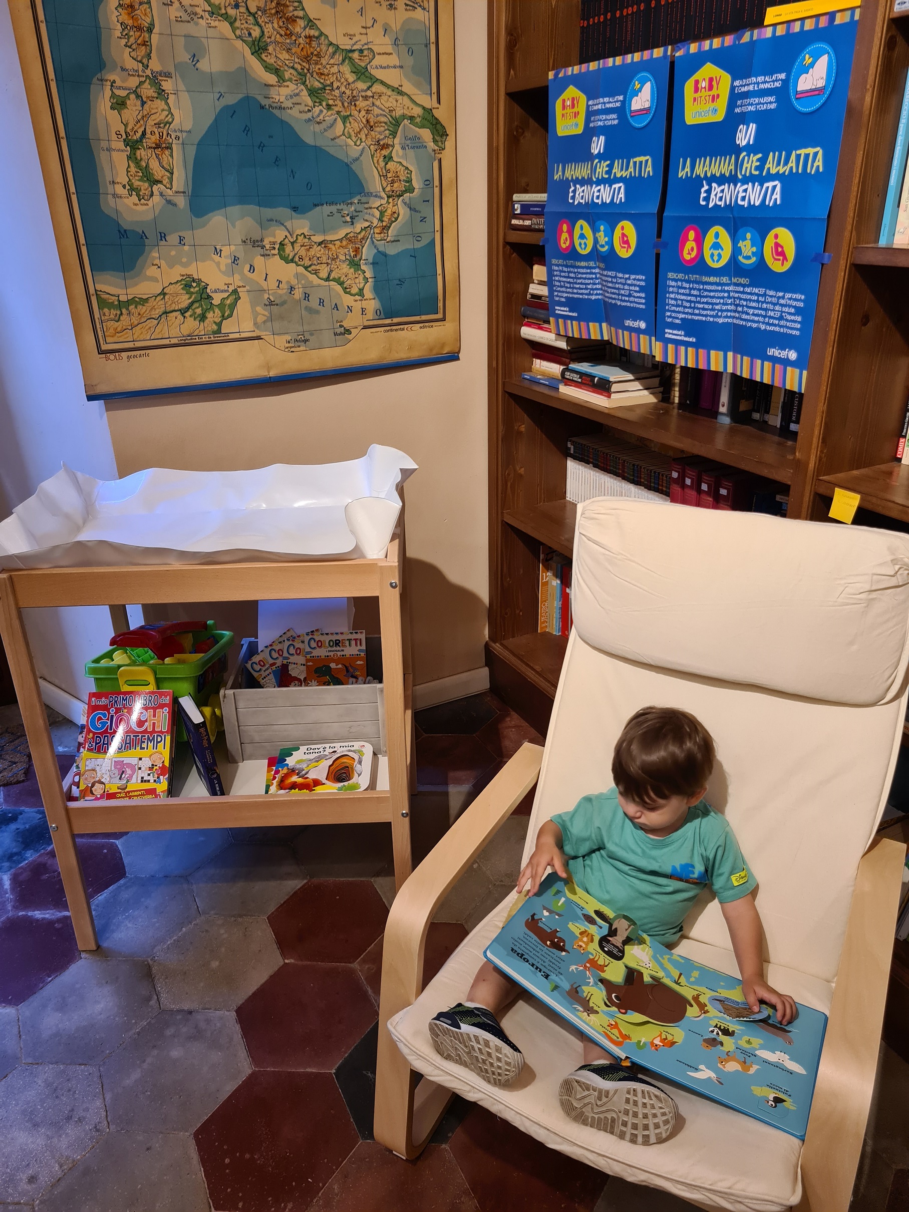L'angolo dedicato ai bambini