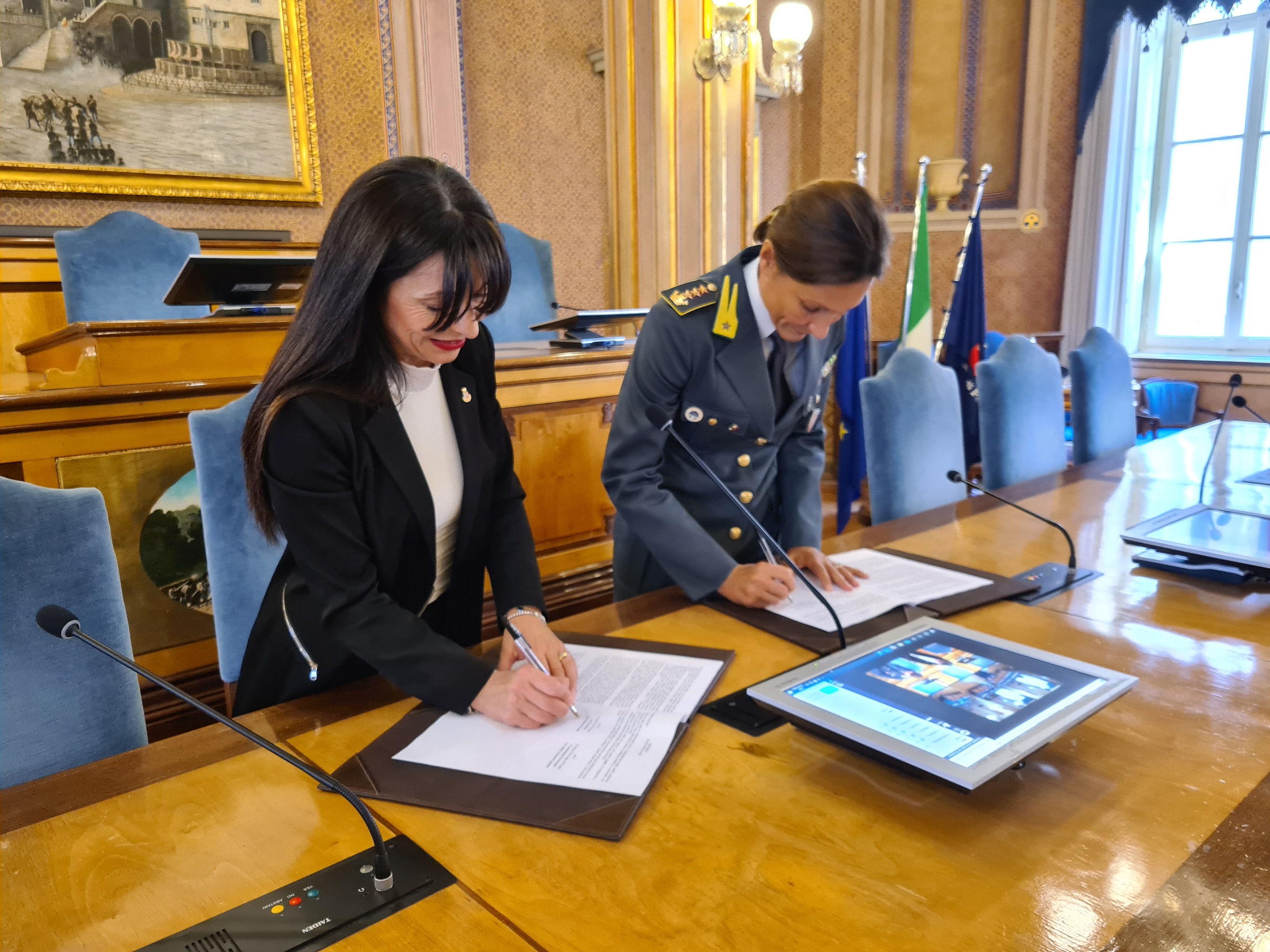 Pnrr e legalità - Protocollo d’intesa tra la Provincia di Perugia e il Comando provinciale della Guardia di Finanza
