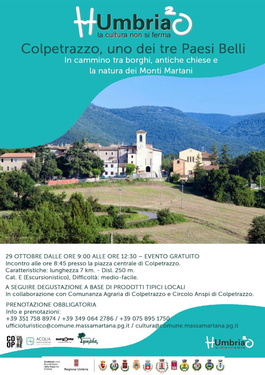 Massa Martana – Domenica 29 escursione a Colpetrazzo