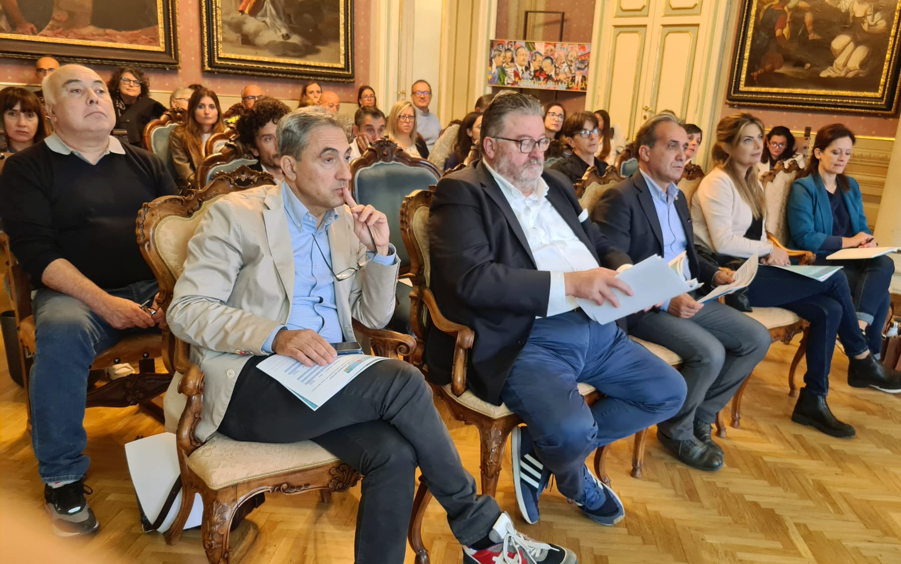 La platea del workshop