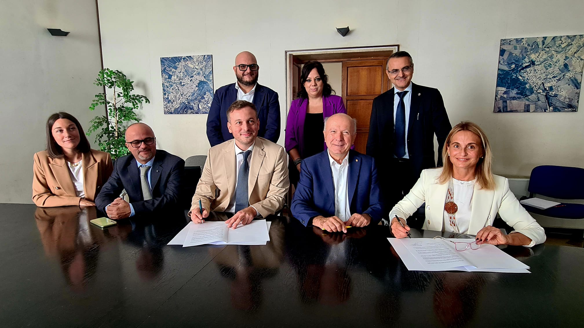 SP 100 Pistrino_Firma protocollo d'intesa