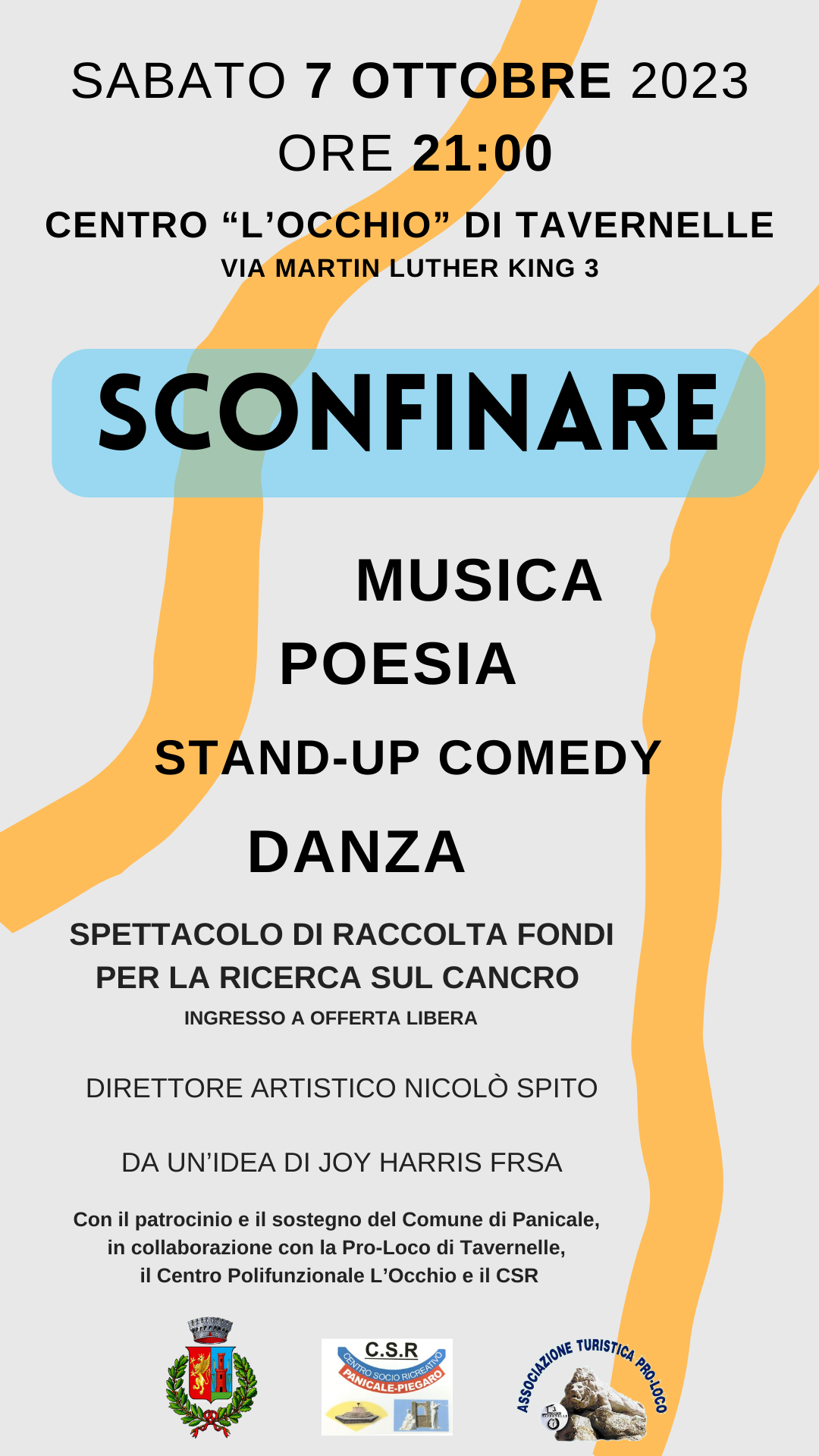 La locandina dello spettacolo