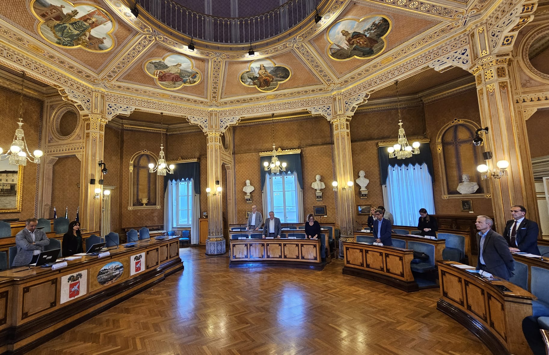 immagine della seduta consiliare del 31 ottobre