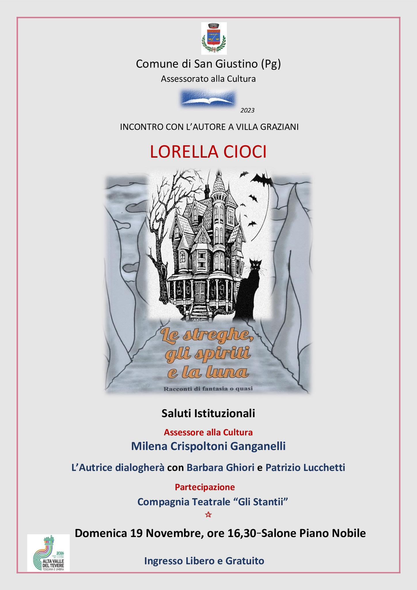 locandina “Incontro con l’Autore”