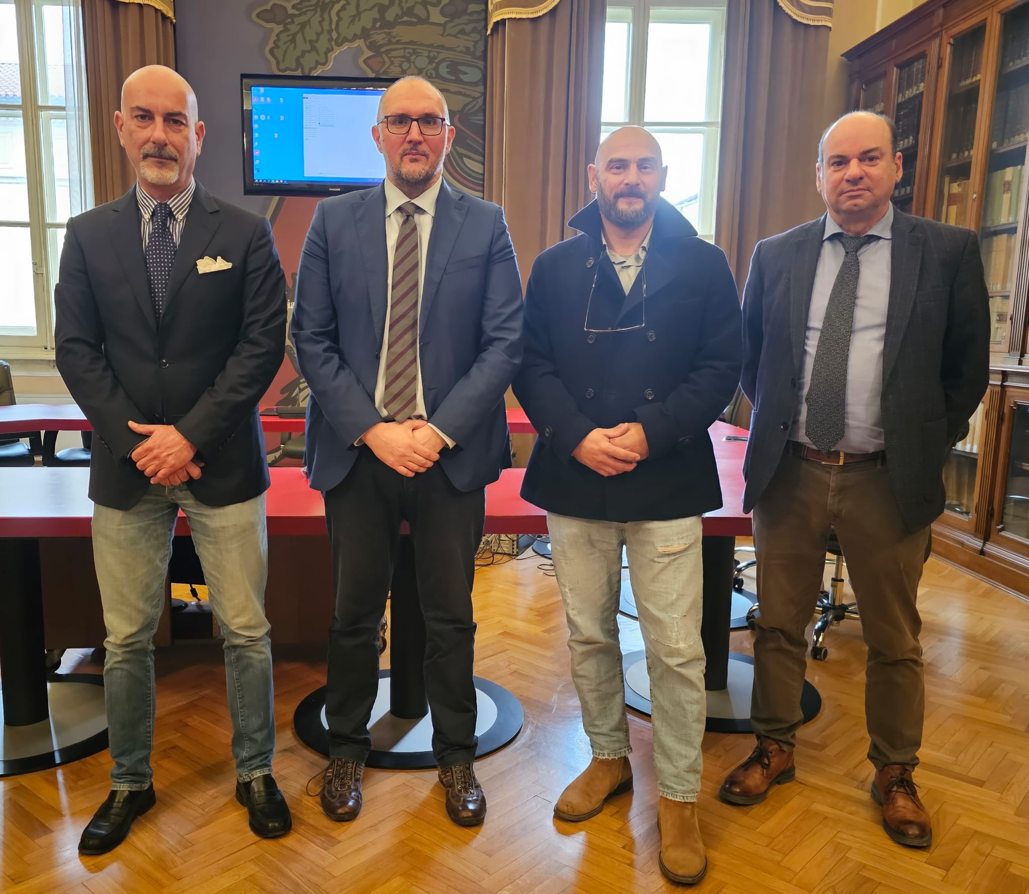 immagine della presentazione del progetto di riqualificazione dell’area mineraria di Pietrafitta