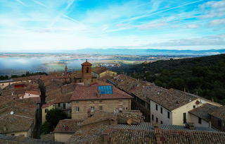 Vista su Paciano