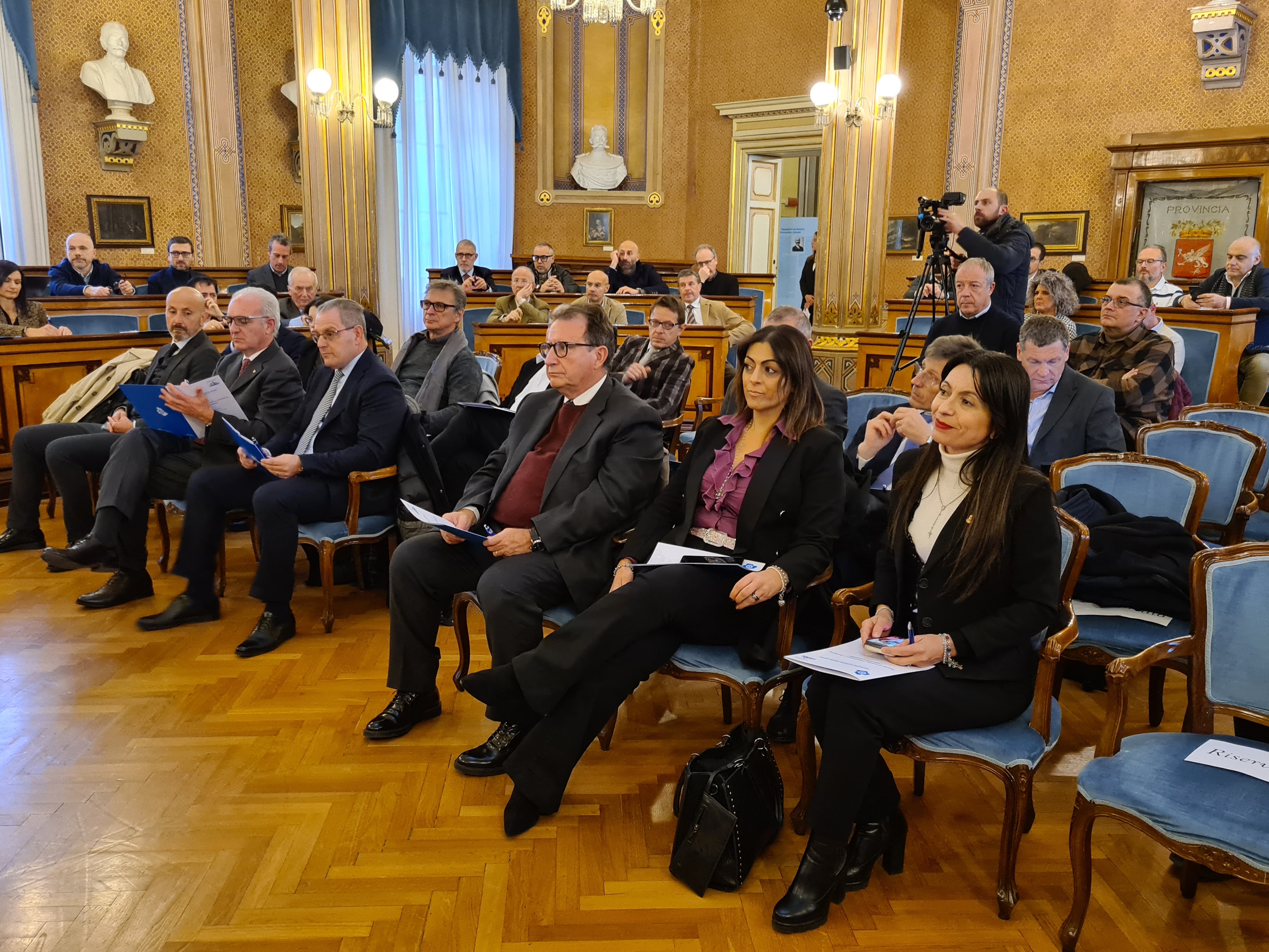 L'incontro della Fabi nella Sala del Consiglio provinciale