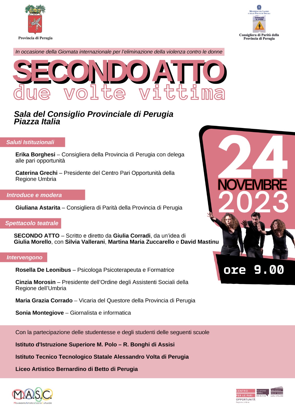 Il programma della giornata