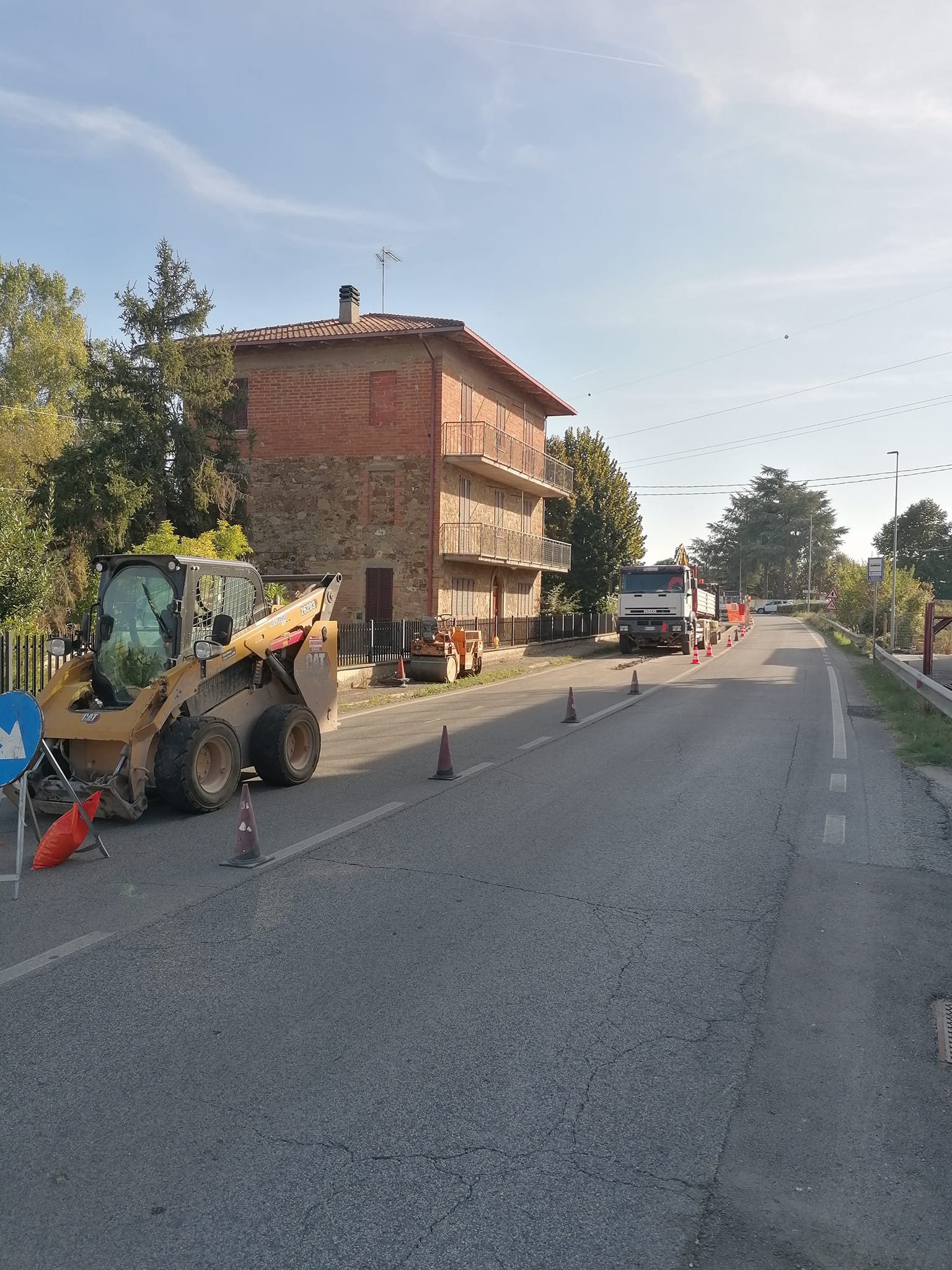 I lavori di realizzazione della rete