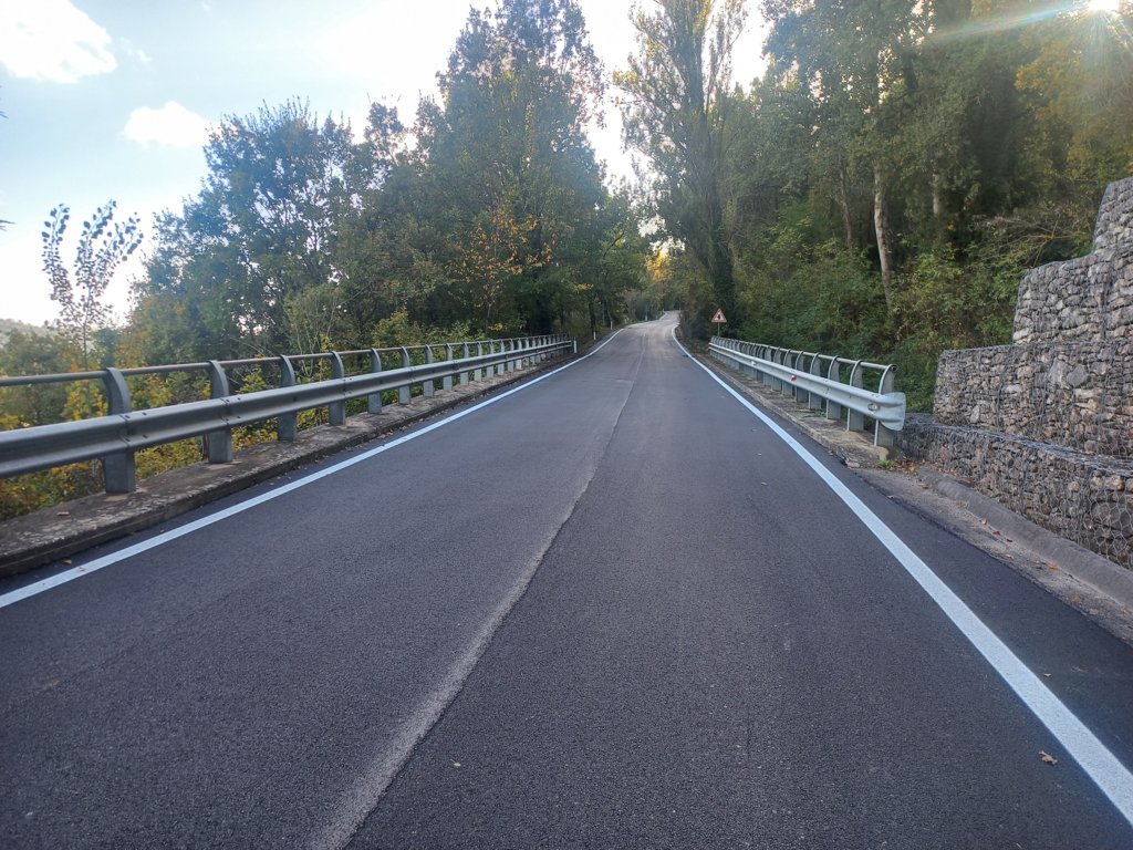 Viabilità – SP 201, ultimati i lavori sul tratto che collega il centro abitato di Montone con la strada provinciale per Pietralunga 