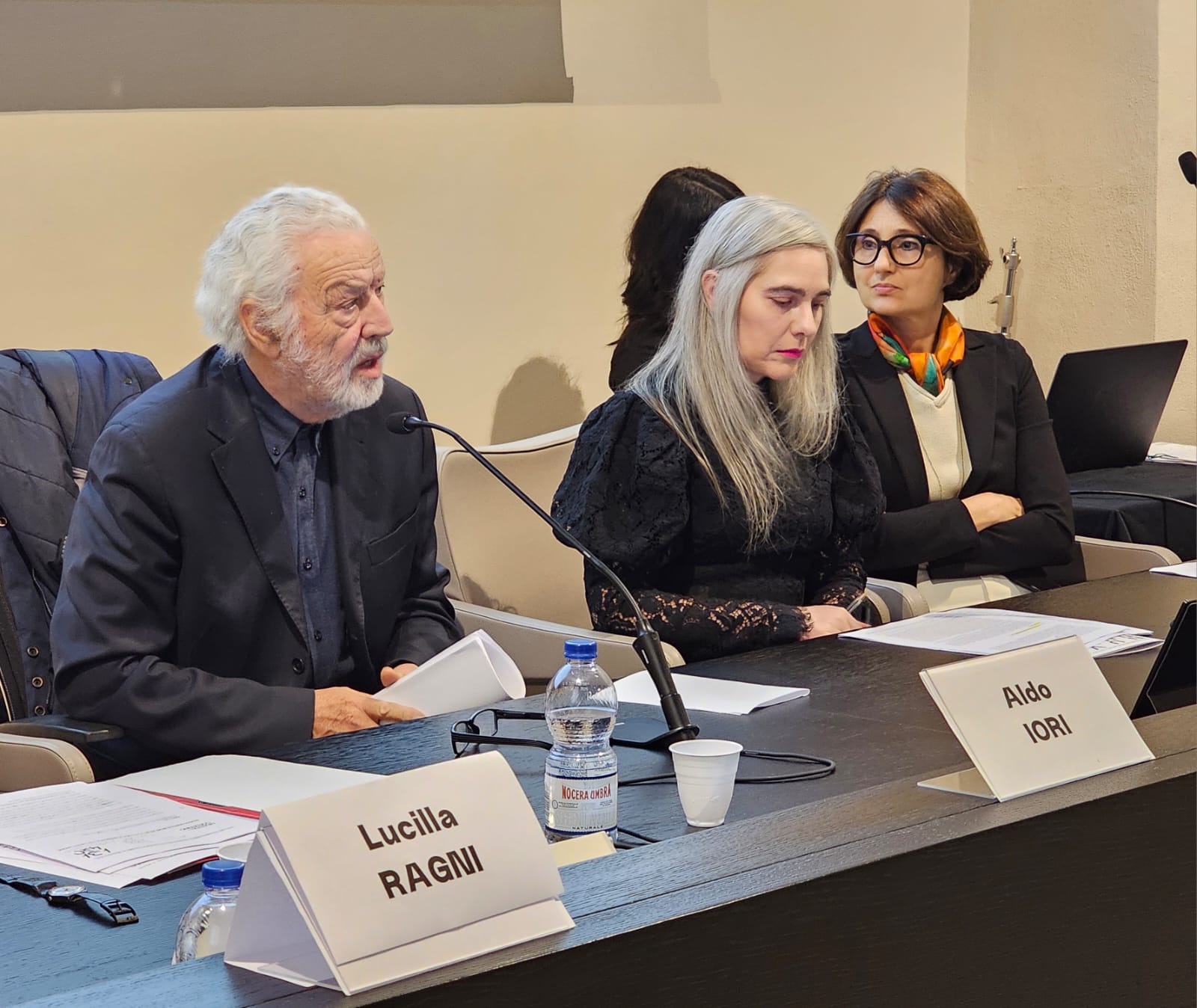 immagine convegno sul grande artista Nuvolo