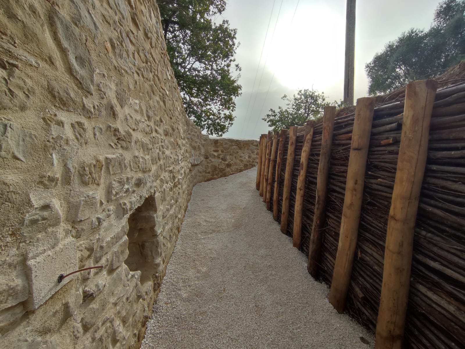 Le mura castellane recuperate