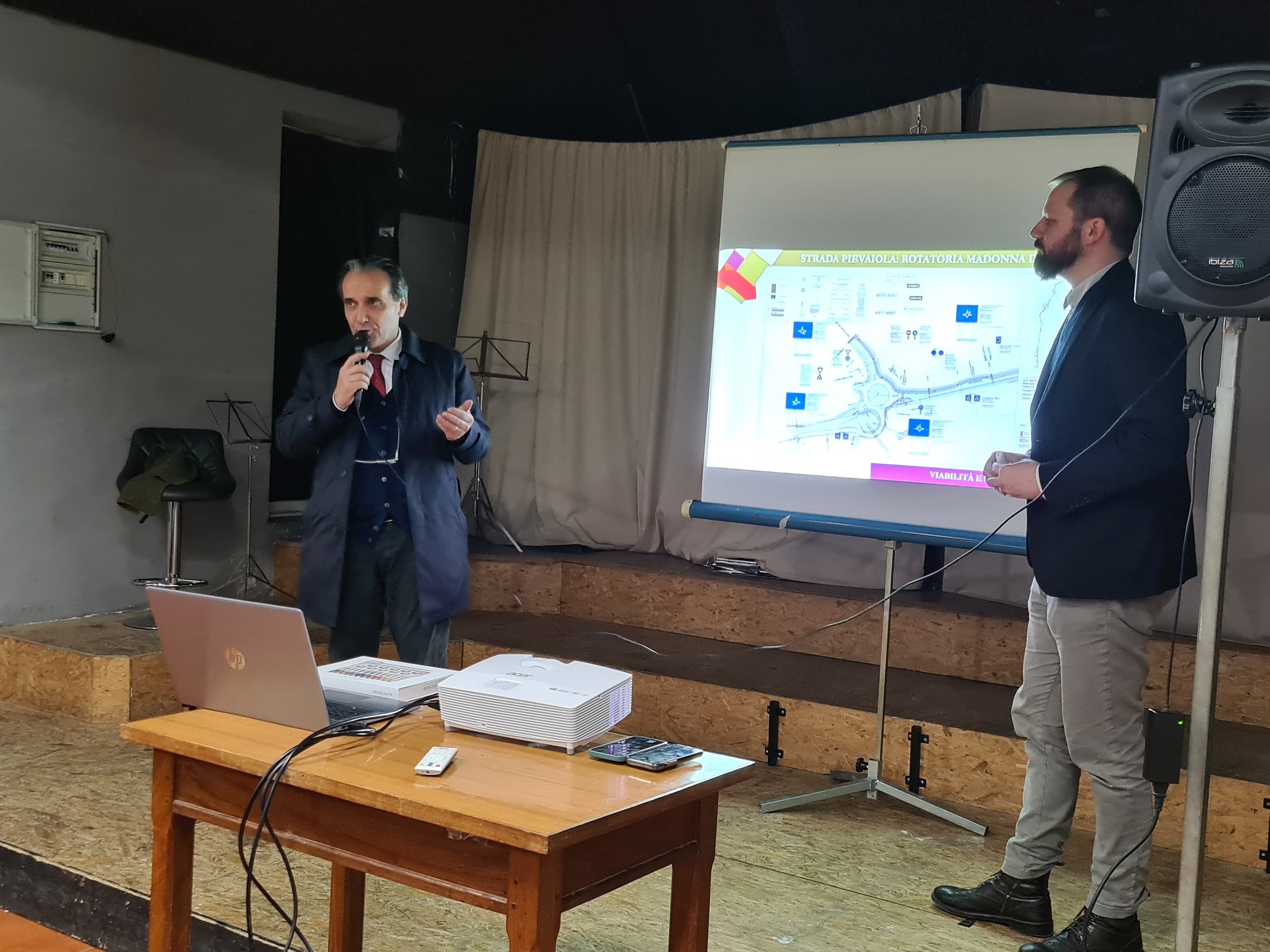L'intervento del vicepresidente Moreno Landrini
