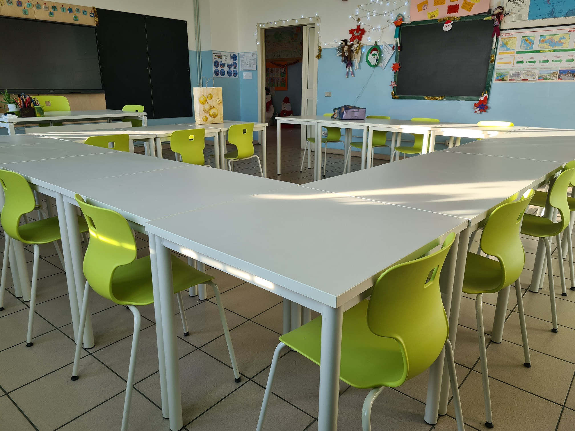 I nuovi arredi della scuola