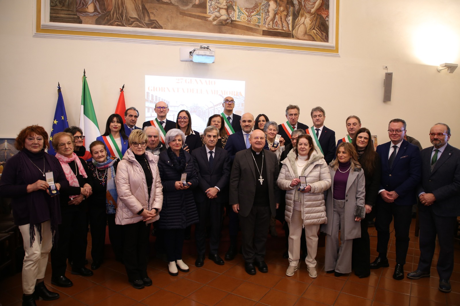 Cerimonia consegna medaglie d'onore