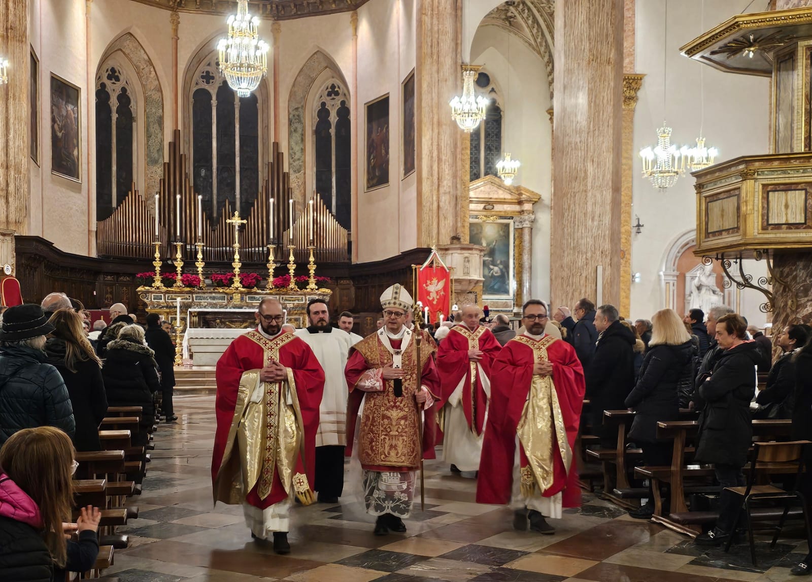 immagine della messa di chiusura delle celebrazioni in onore del patrono