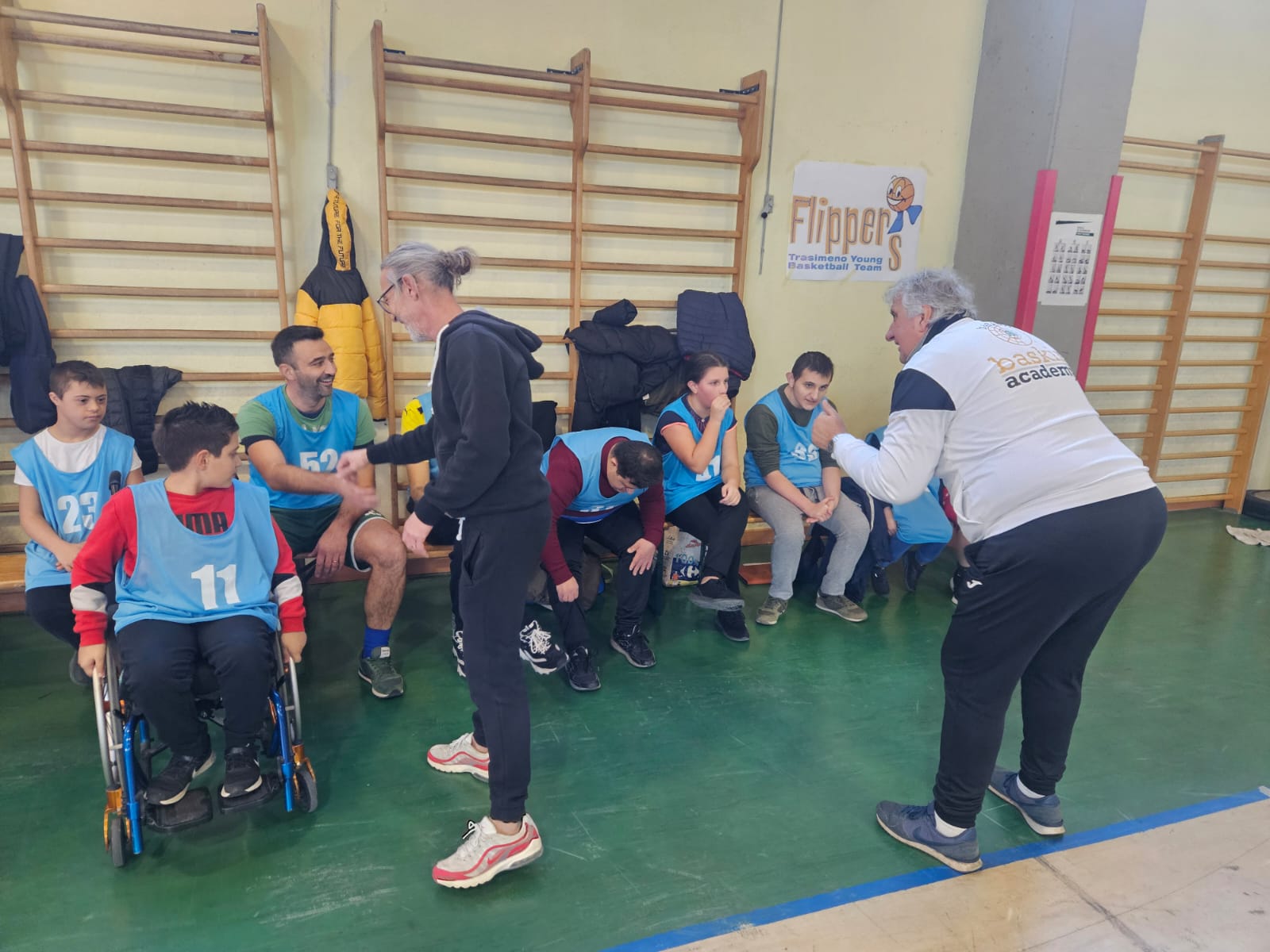 Un allenamento di baskin