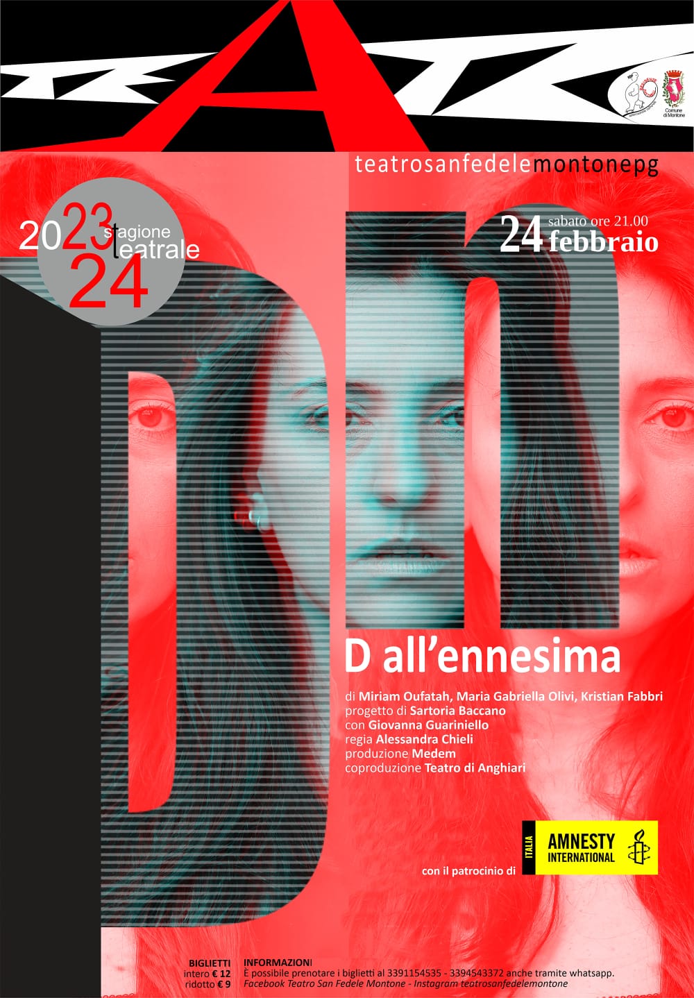 immagine locandina spettacolo “D all'ennesima”
