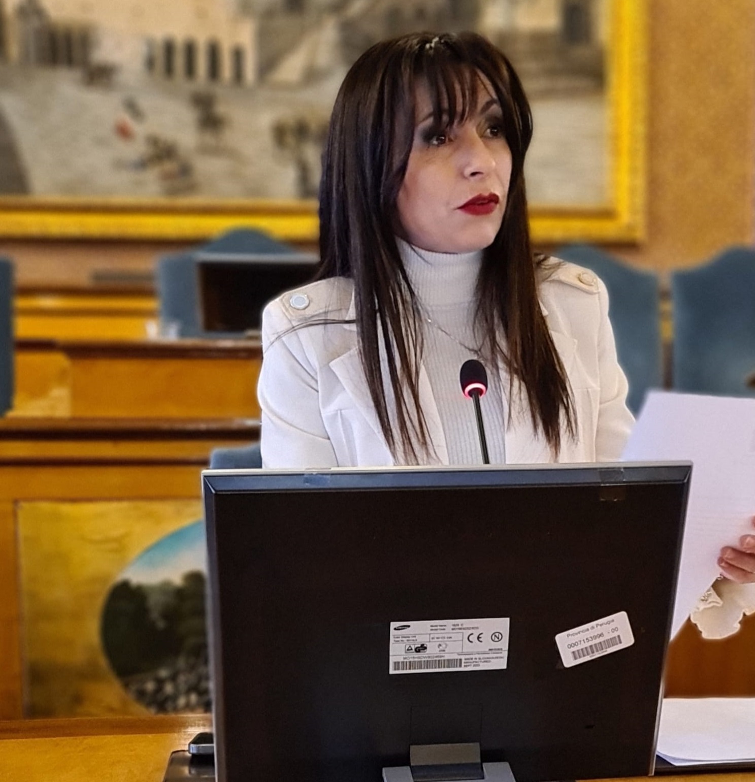 Presidente Stefania Proietti