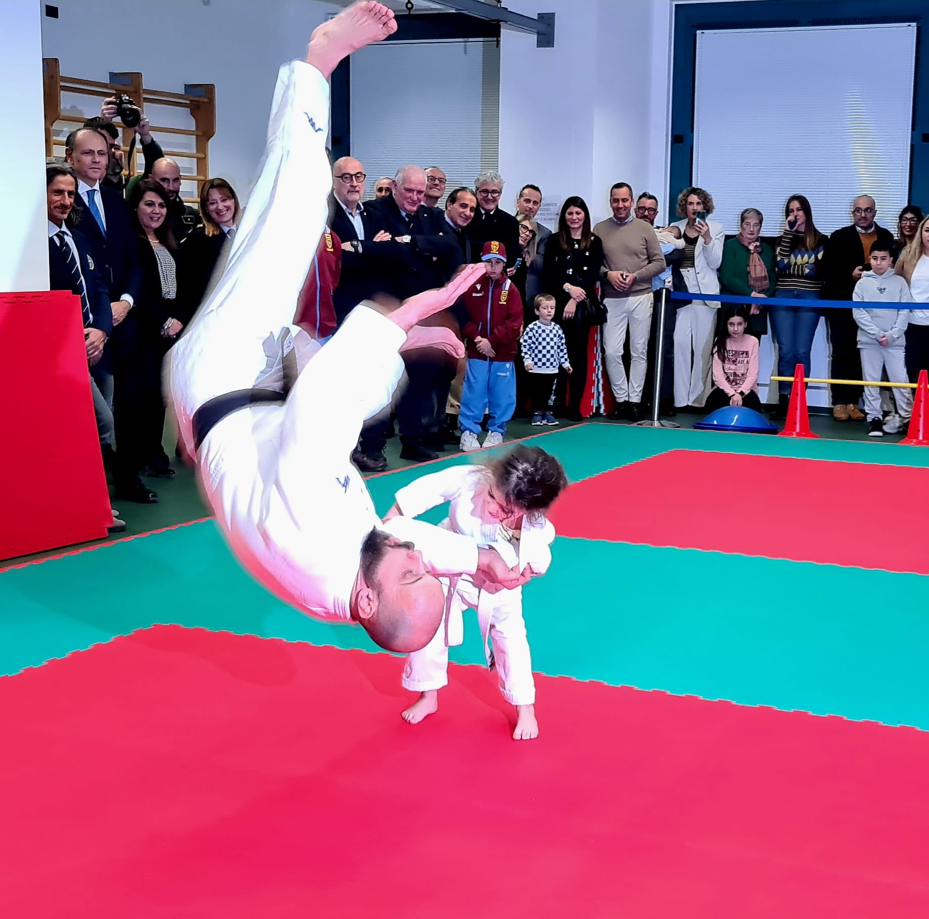 esibizione sul tatami