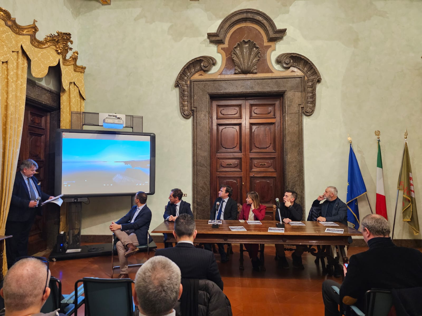 La conferenza stampa