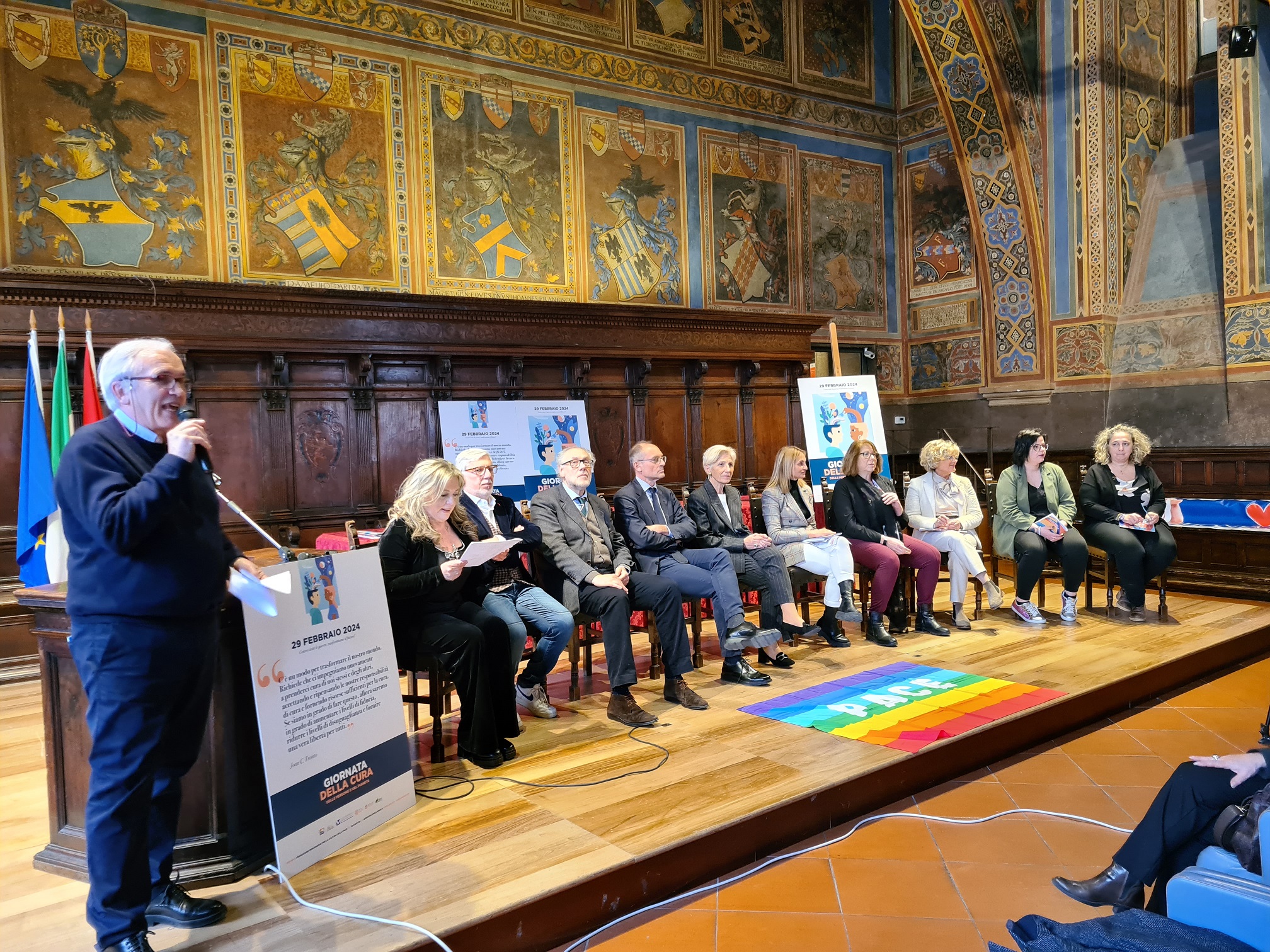 L'intervento di Flavio Lotti alla Sala dei Notari