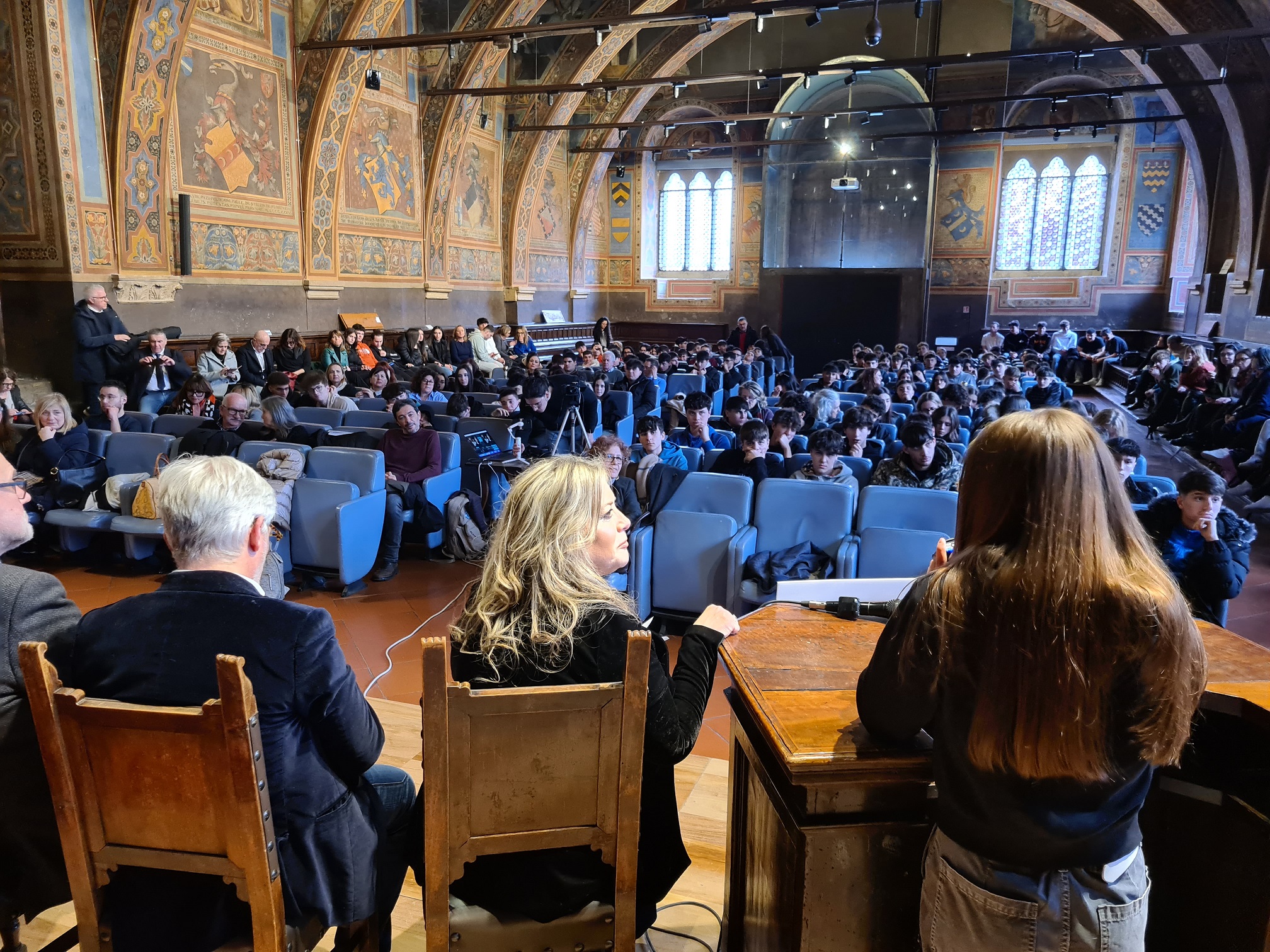 L'incontro alla Sala dei Notari