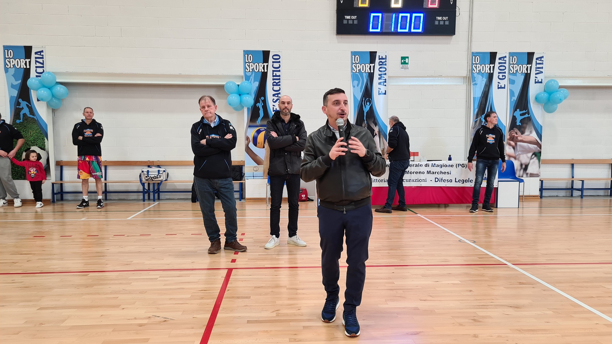 L'intervento del sindaco Pasquali