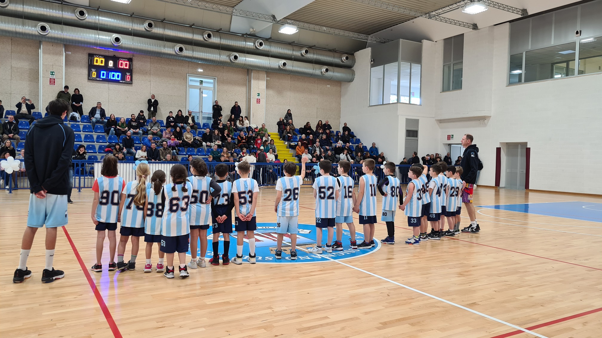 Una delle squadre di Trasimeno Basket