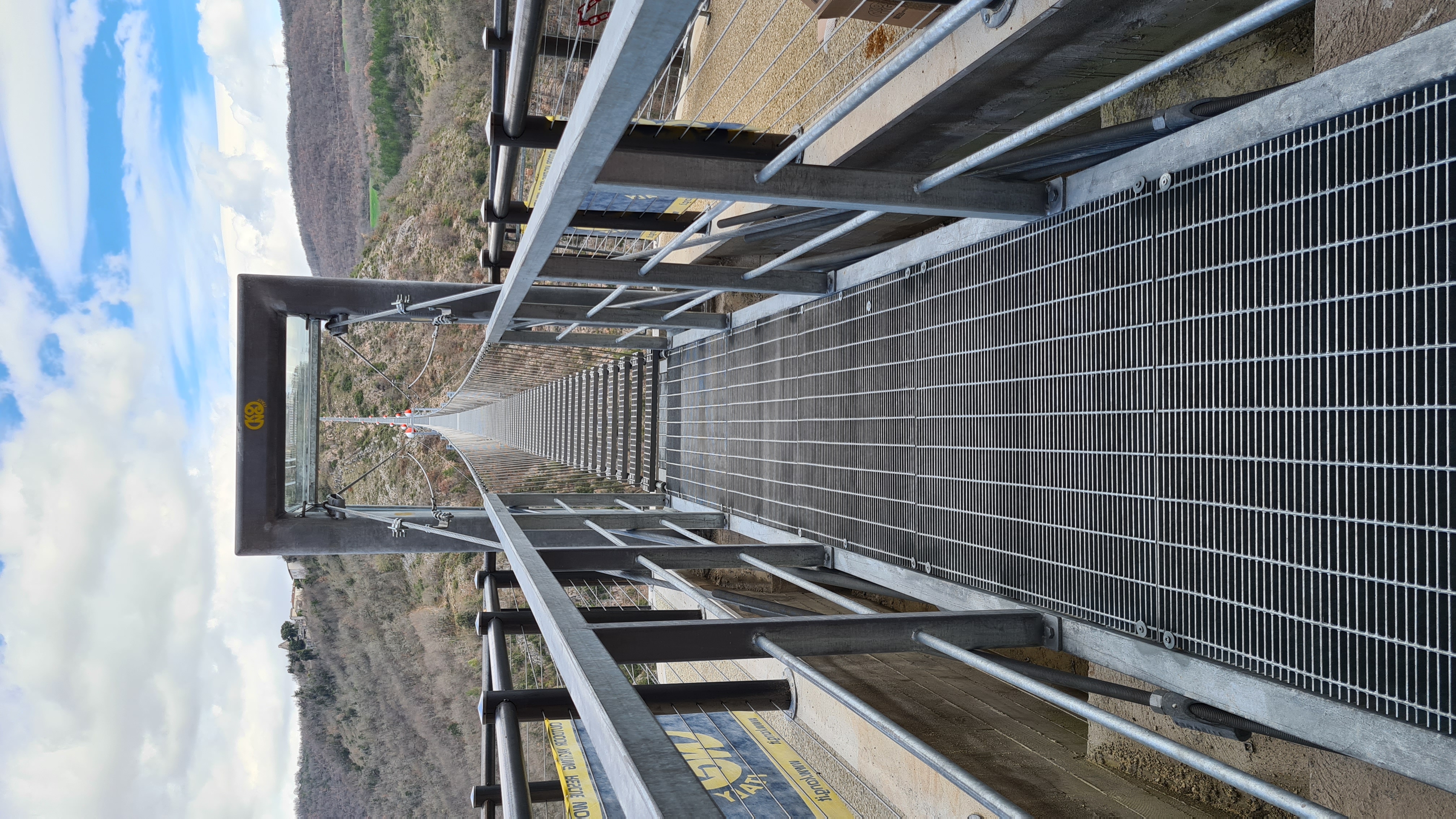 Il ponte tibetano di Sellano