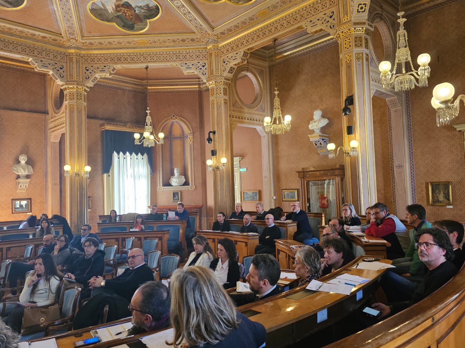 La platea del seminario