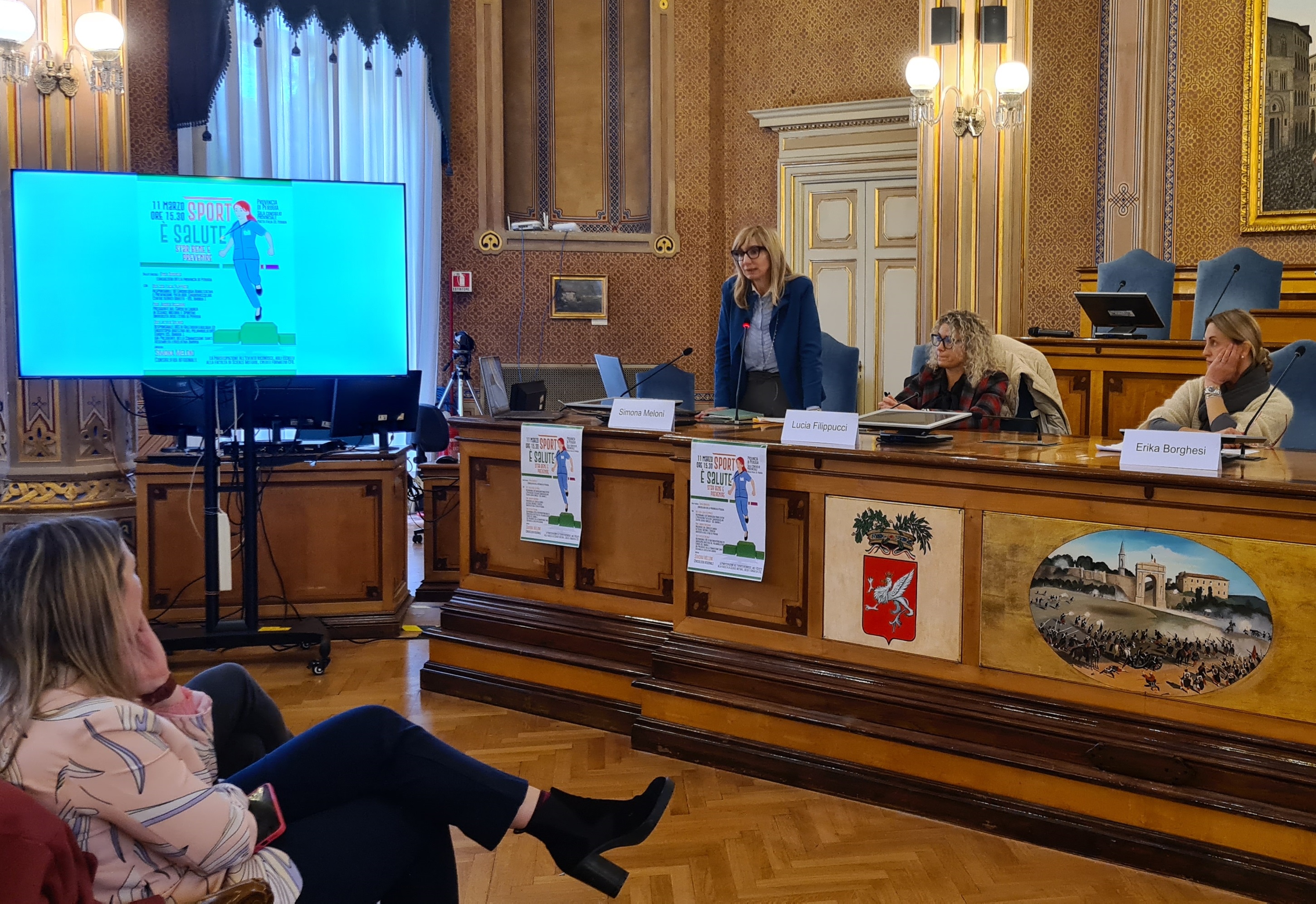 L'intervento della coordinatrice del convegno Simona Meloni