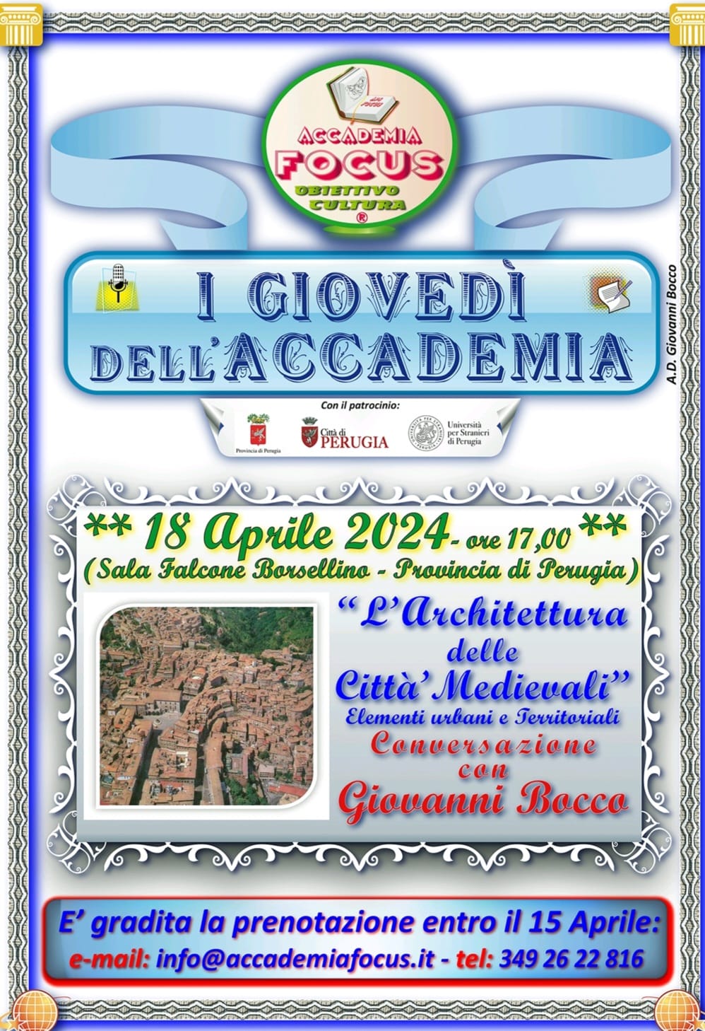  immagine locandina “I giovedì dell’Accademia Focus”