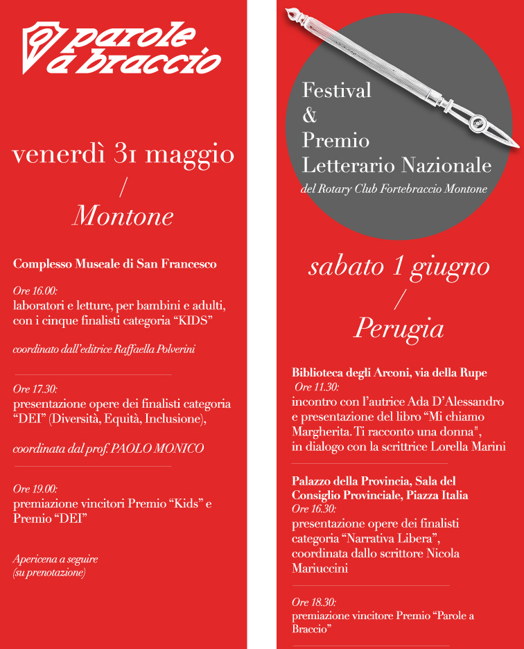 Montone – Si alza il sipario del Festival “Parole a Braccio”